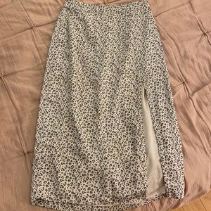 Cheetah print pencil skirt